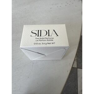 Sidia The Solid Perfume Braless Leather & Vanilla 0.13oz - NIB